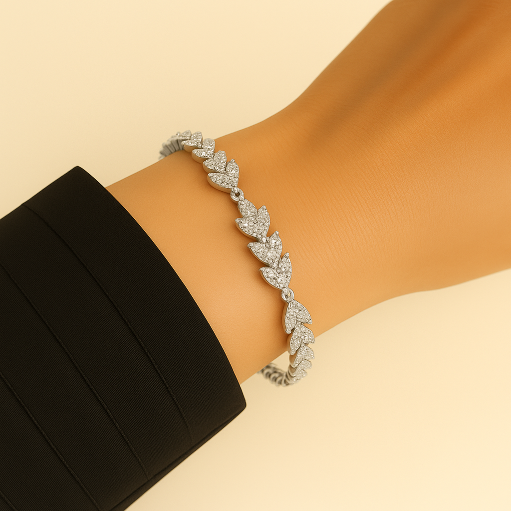 Shine Leaf Bracelet