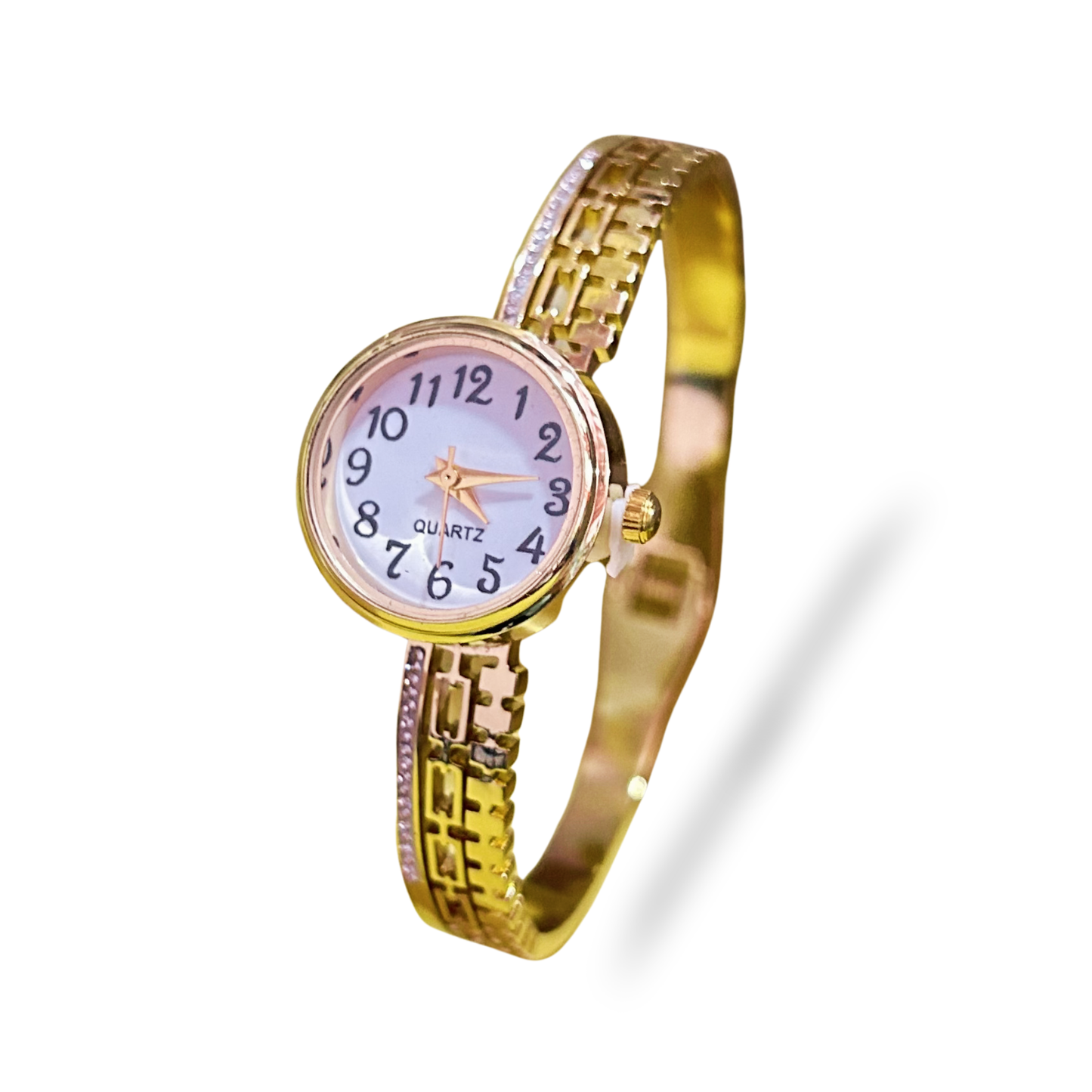 Stylish Gold Bracelet Watch for Women – Sleek Everyday Elegance