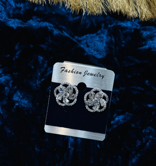 Floral Sparkle Earings