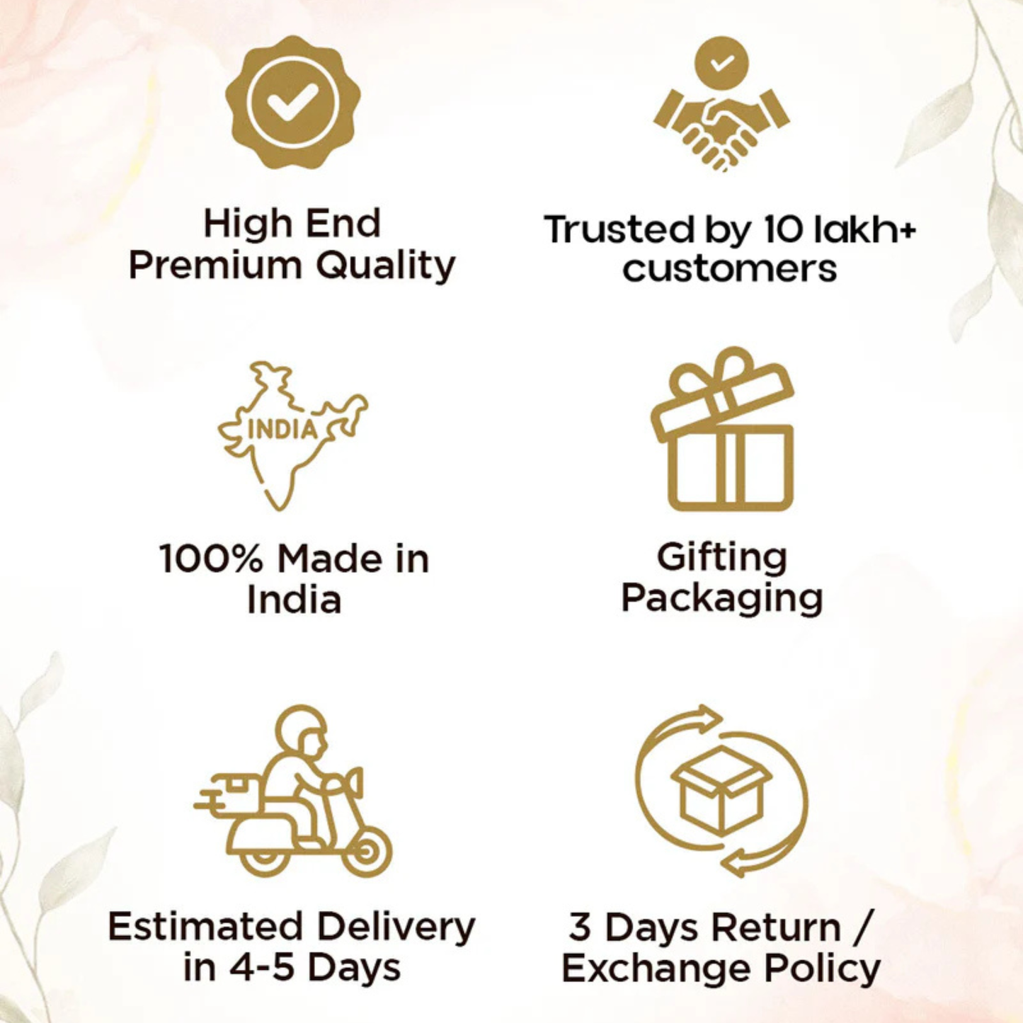 Gold Clover Cuff Bracelet