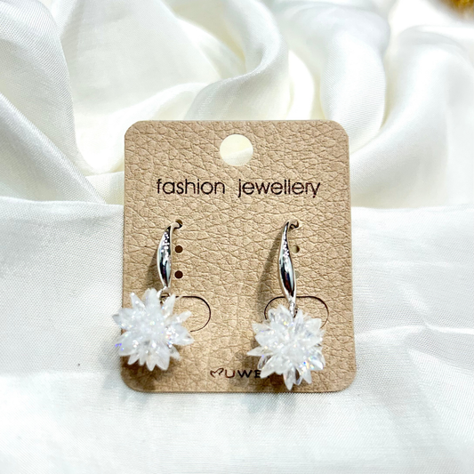 Ice Flower Earrings