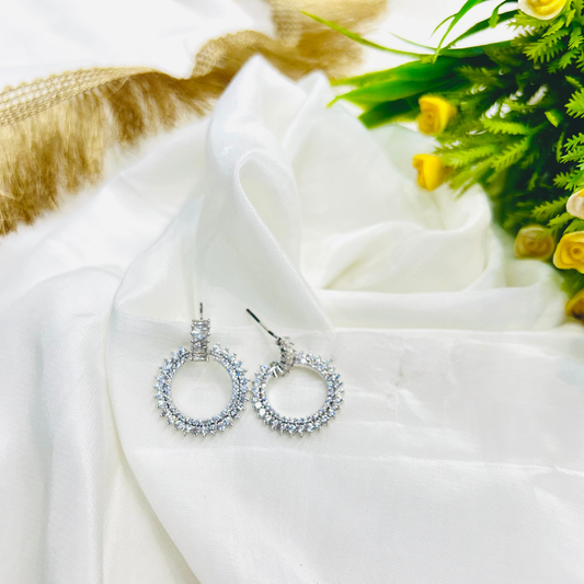 Radiant Circle Earrings