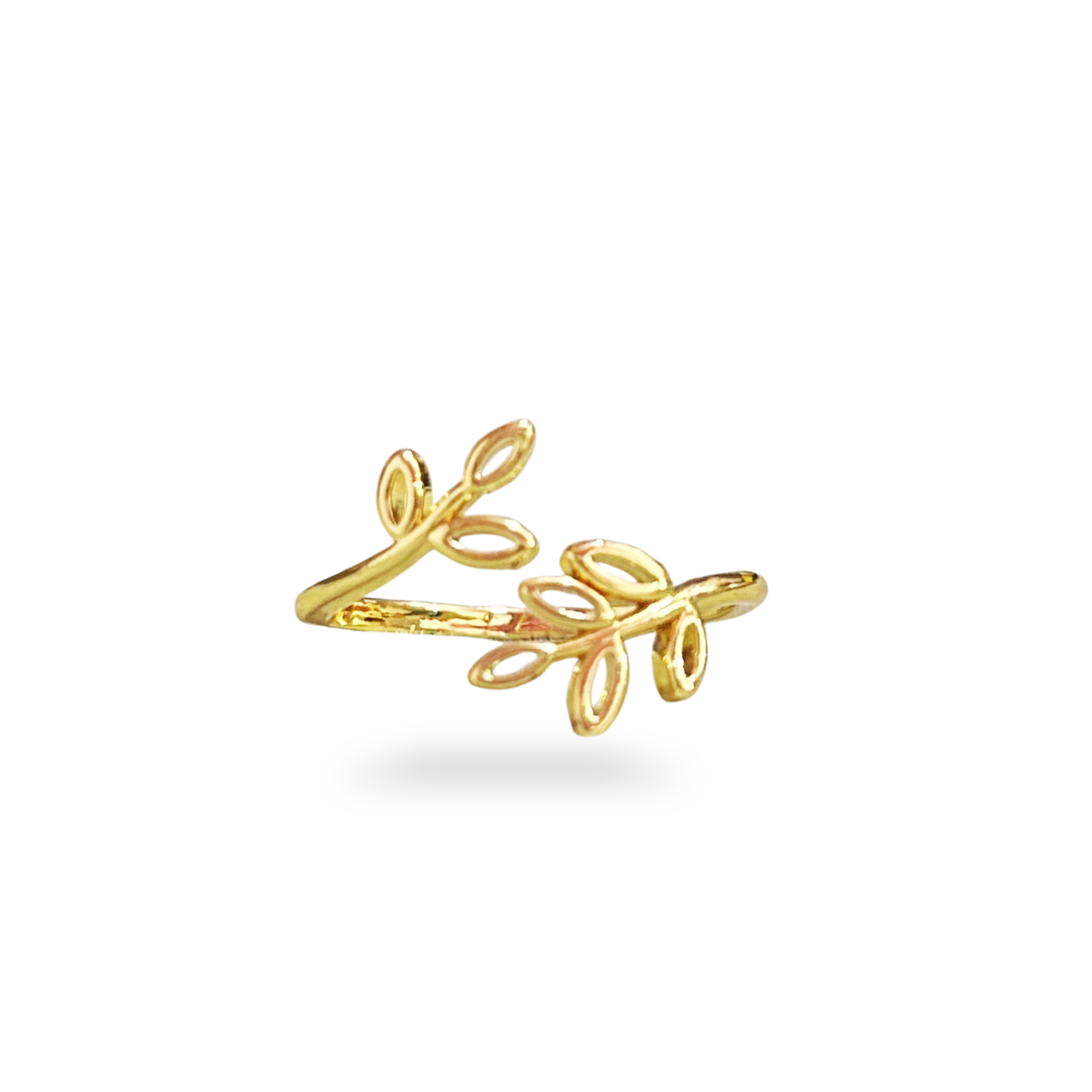 Leaf Wrap Minimal Ring