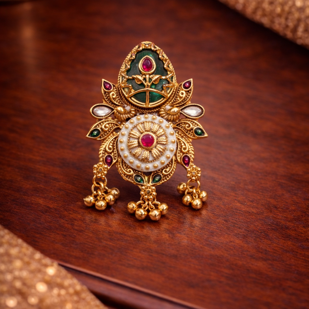 Antique Floral Heritage Ring
