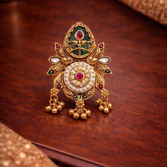 Antique Floral Heritage Ring