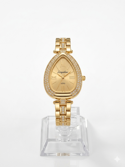 Premium Gold Watch Serpentine