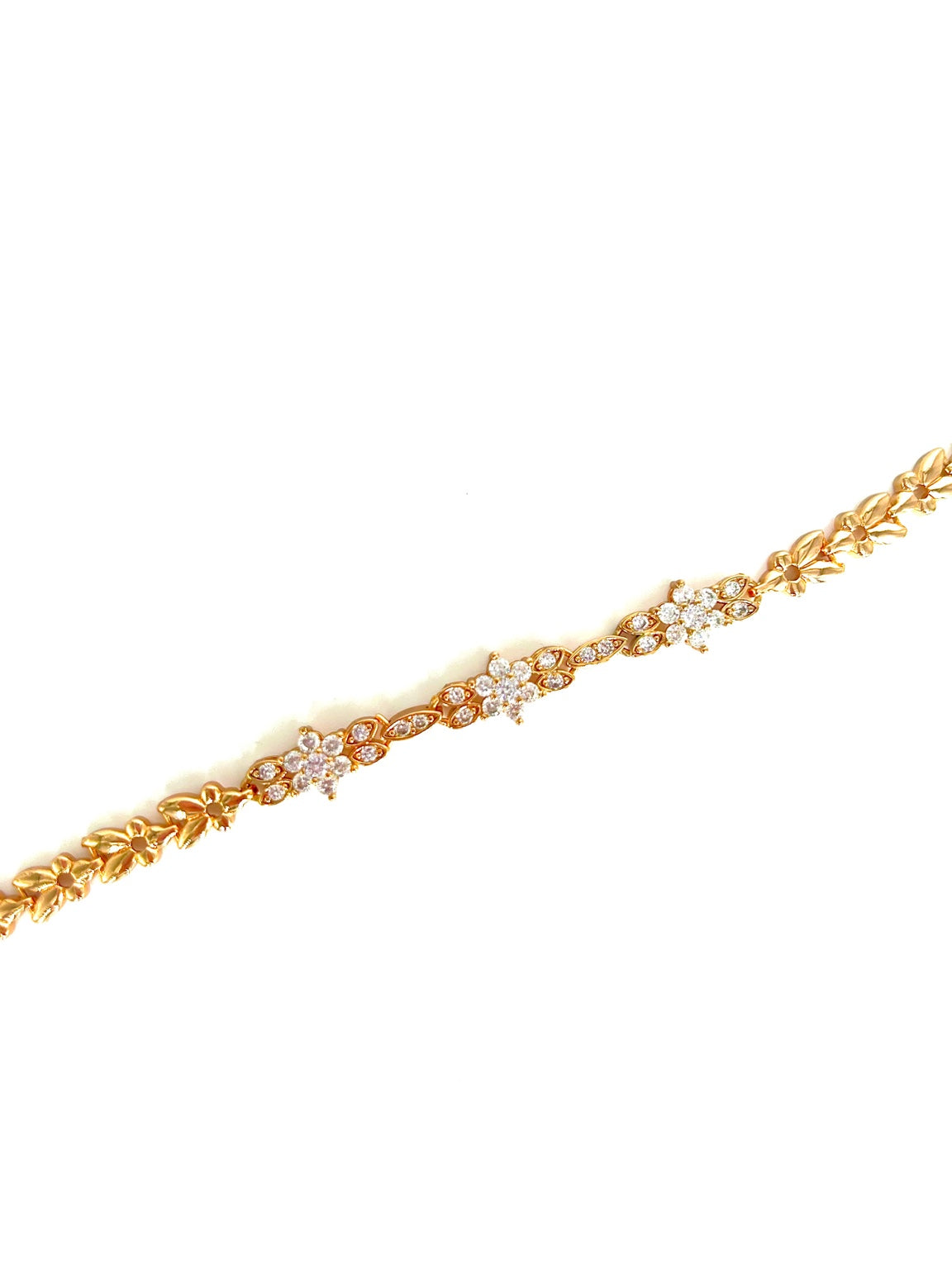 Sparkle Flower Bracelet