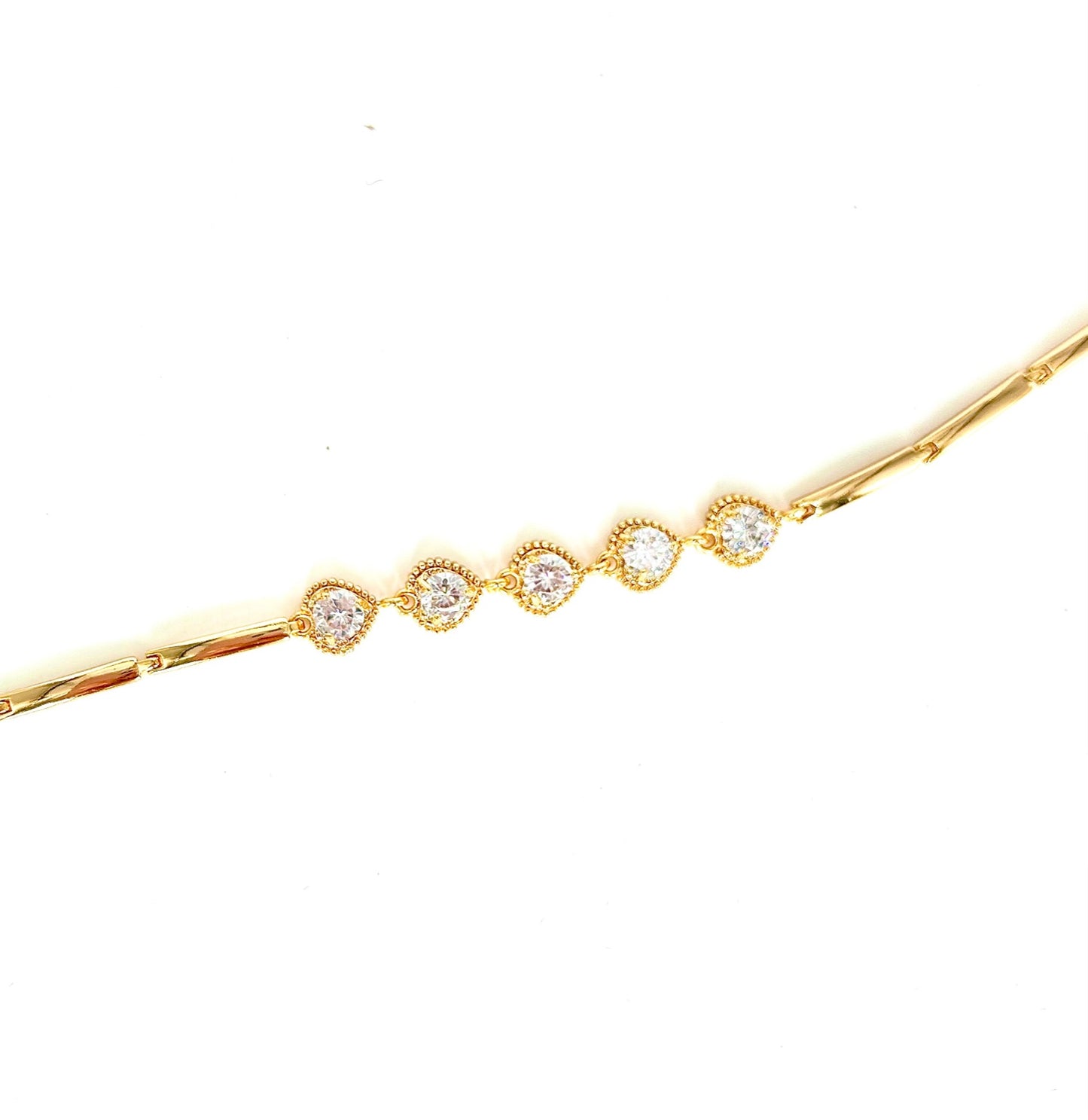 Golden Teardrop Bracelet