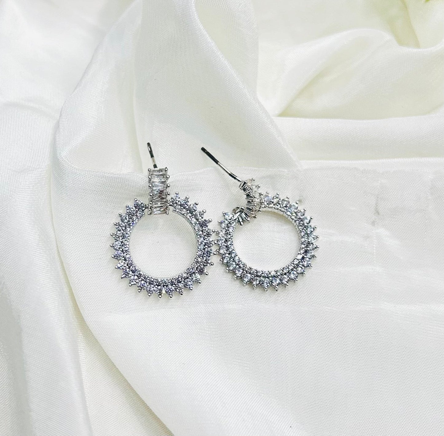 Radiant Circle Earrings