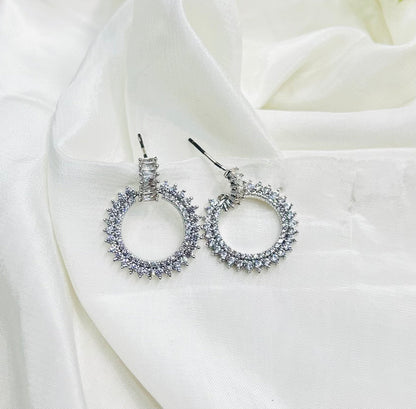 Radiant Circle Earrings
