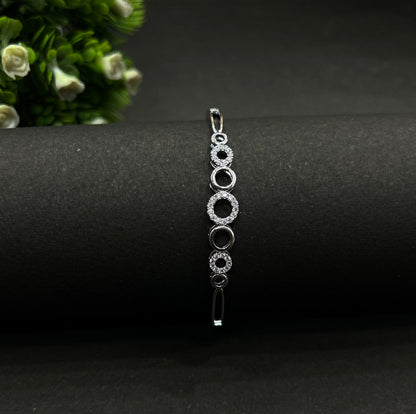 Crystal Circle Elegance Bracelet