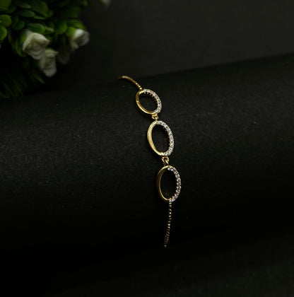 Triple Loop Bracelet (Adjustable Size)