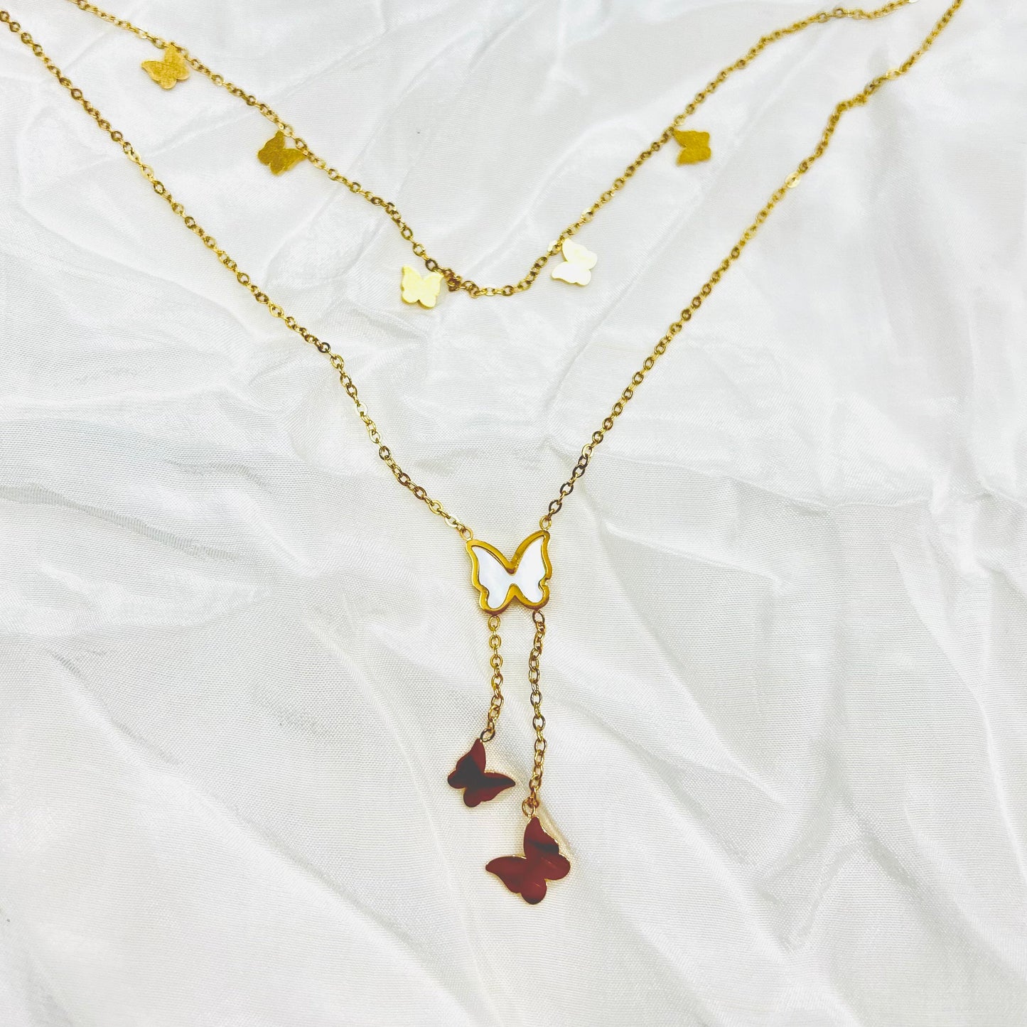 Golden Butterfly Necklace