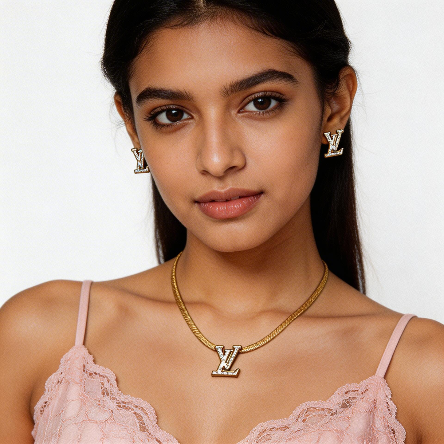 Monogram Luxe Jewellery Set