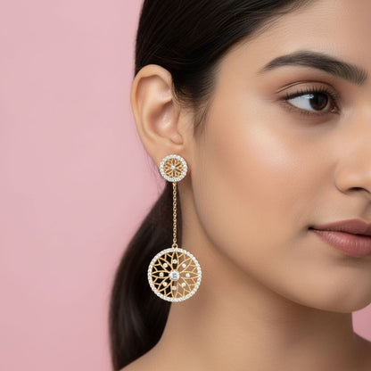 Royal Circle Earrings