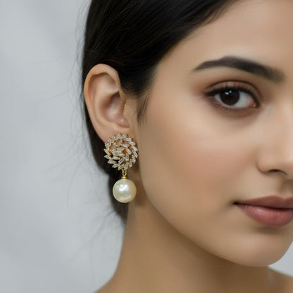 Radiant Pearl Earrings