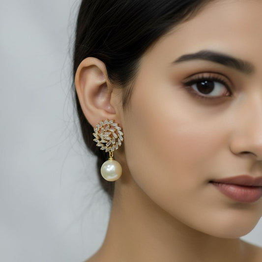 Radiant Pearl Earrings