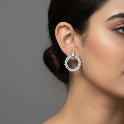 Radiant Circle Earrings