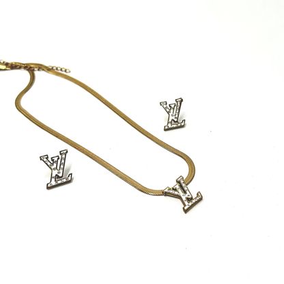 Monogram Luxe Jewellery Set