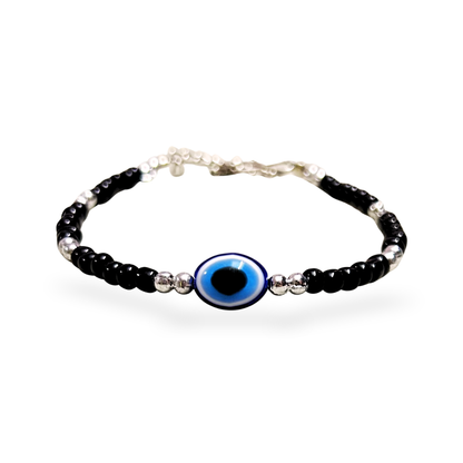 Evil Eye Bracelet | Minimal Lucky Charm