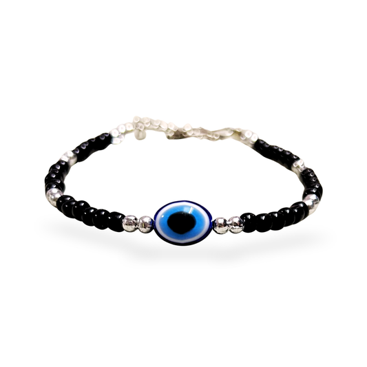 Evil Eye Bracelet | Minimal Lucky Charm