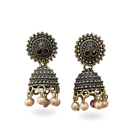 Vintage Royal Jhumka Earrings