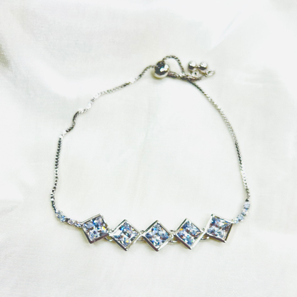 Diamond Cut Bracelet (Adjustable size)