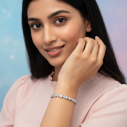 Shine Leaf Bracelet