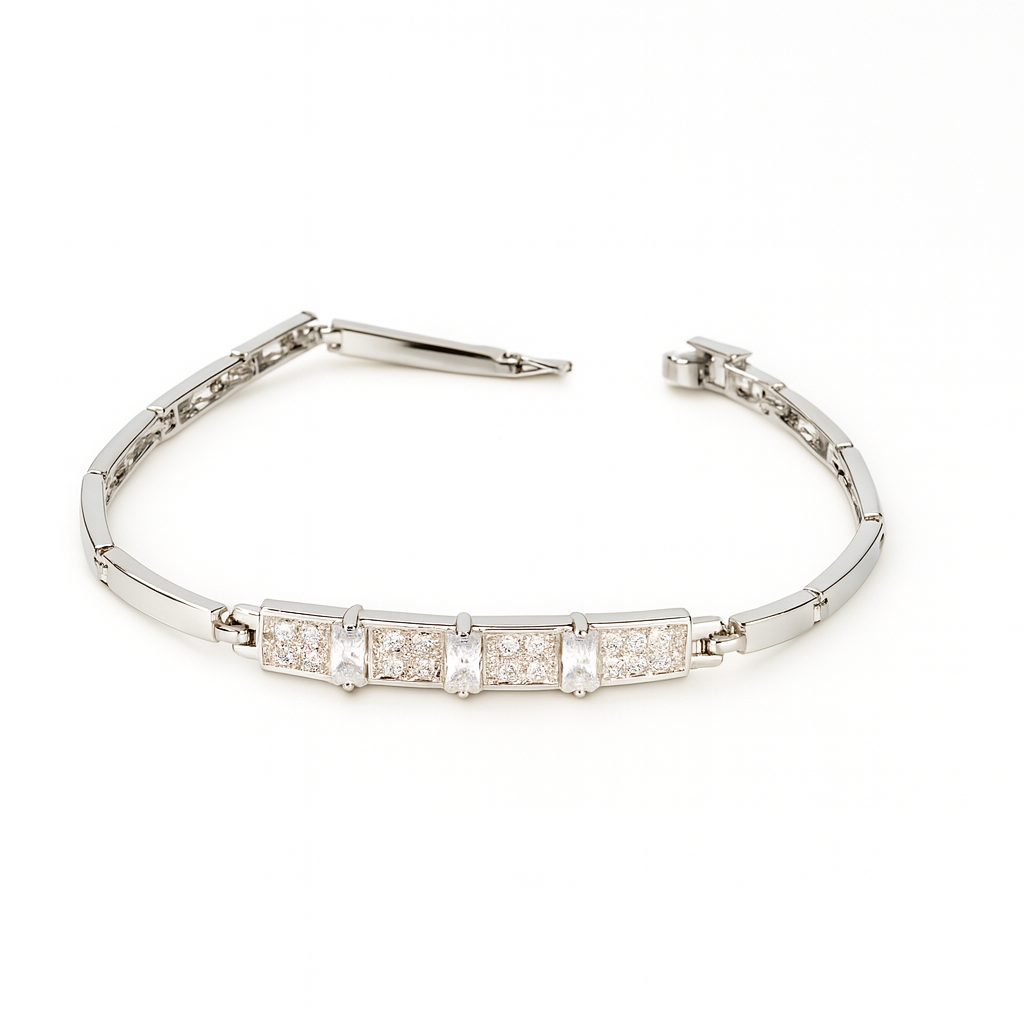 Crystal Row Bracelet