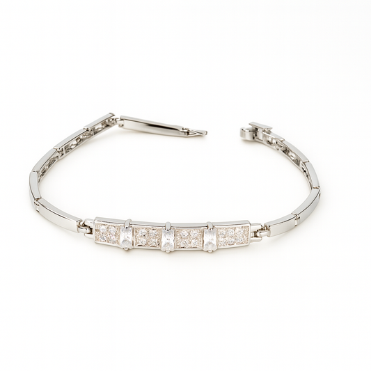 Crystal Row Bracelet